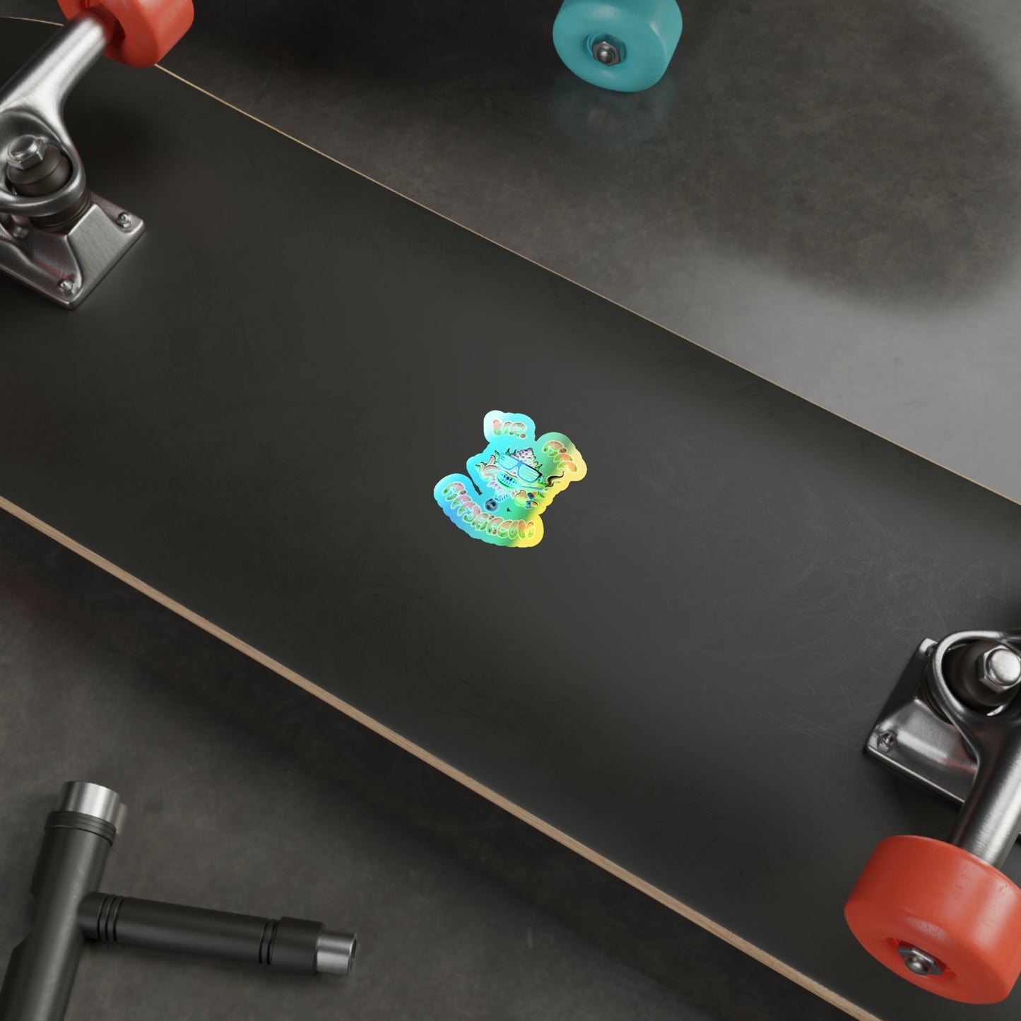 Holographic Big Herm Sticker