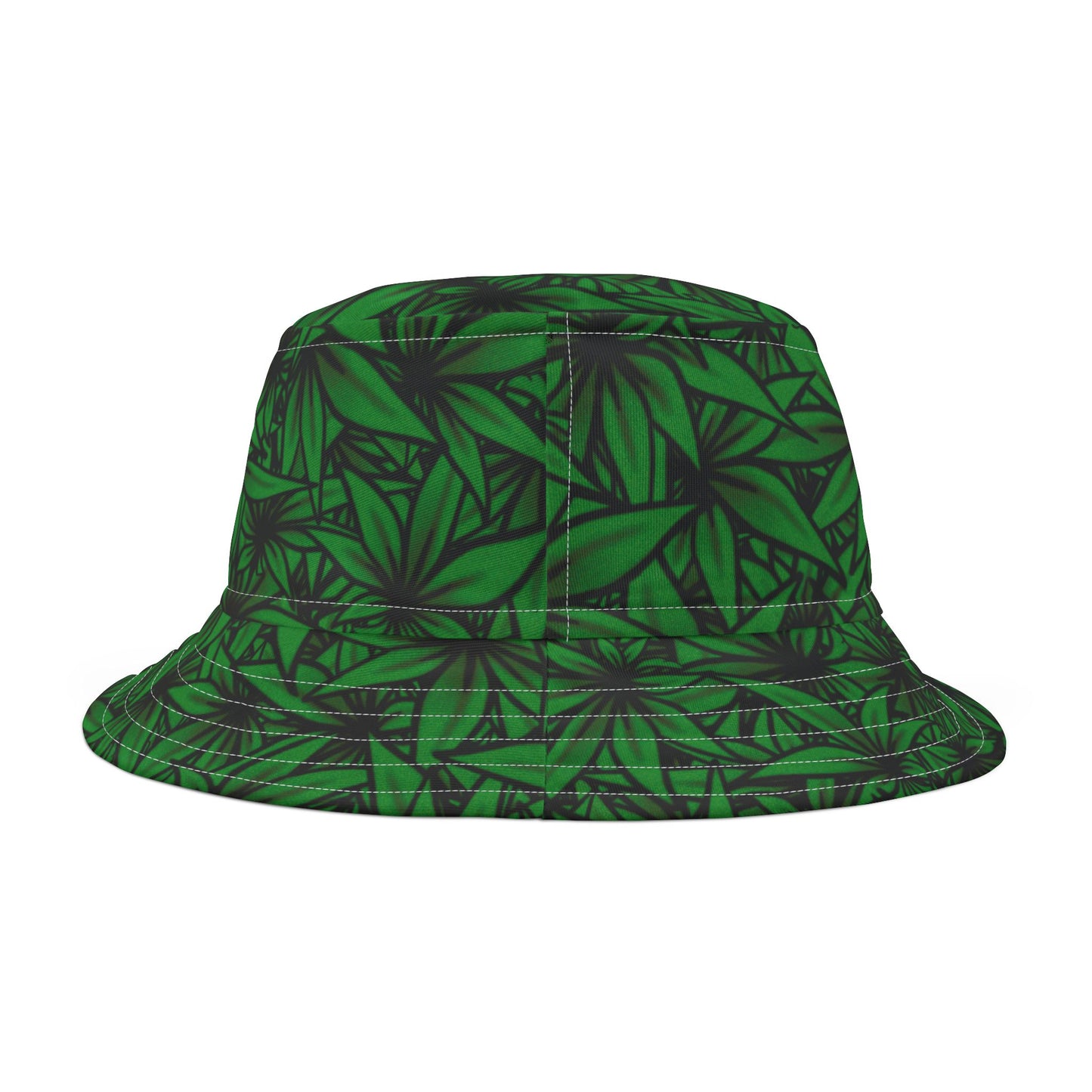 Piffy Green w/ Black Outline Bucket Hat