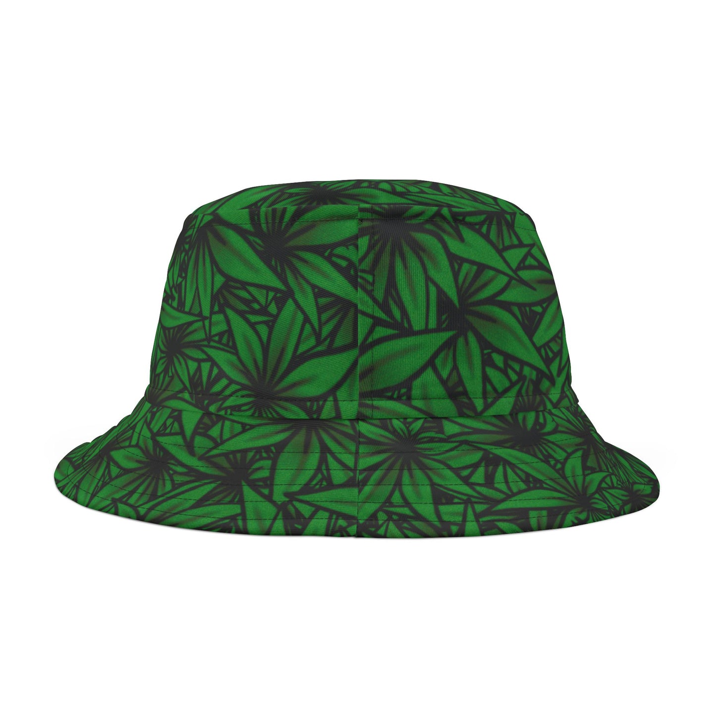Piffy Green w/ Black Outline Bucket Hat