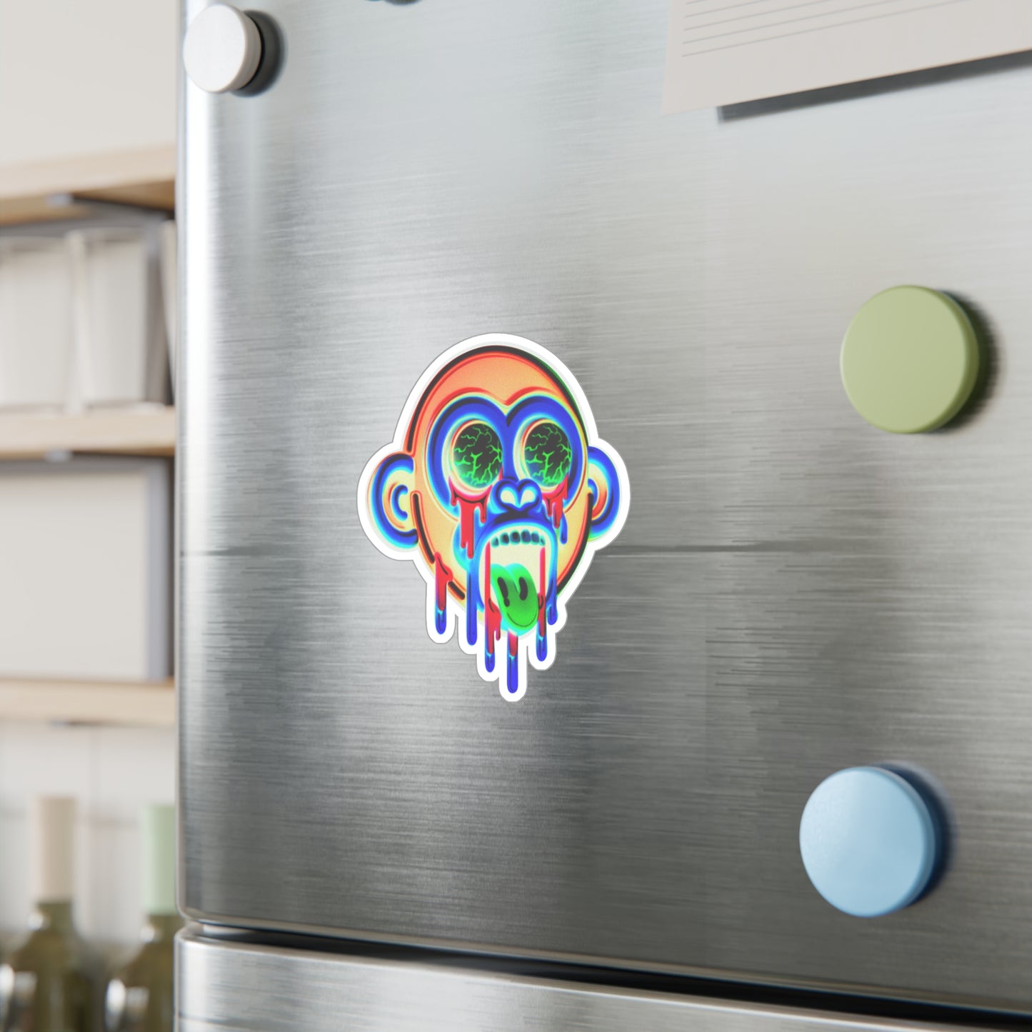 Baby Ape Orange/Yellow Sticker