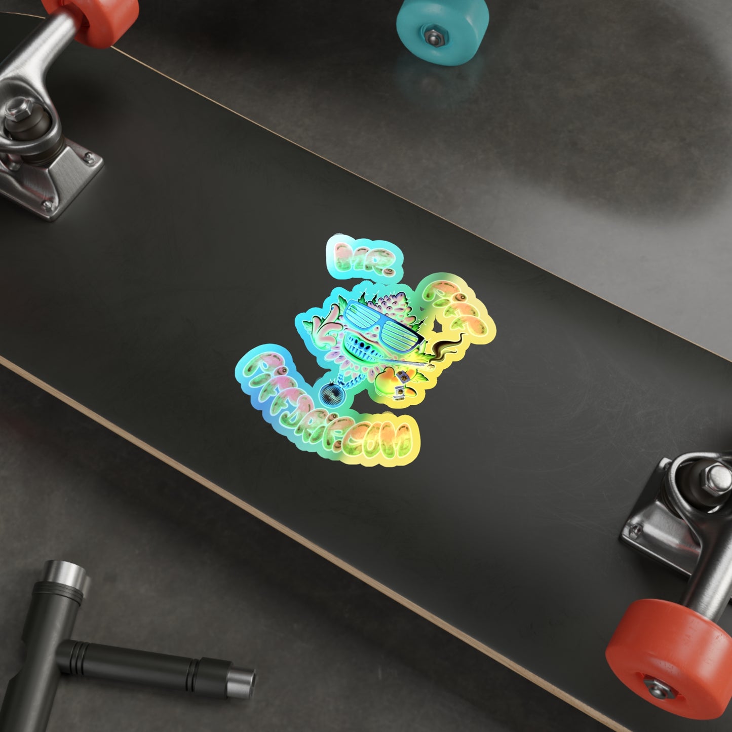Holographic Big Herm Sticker