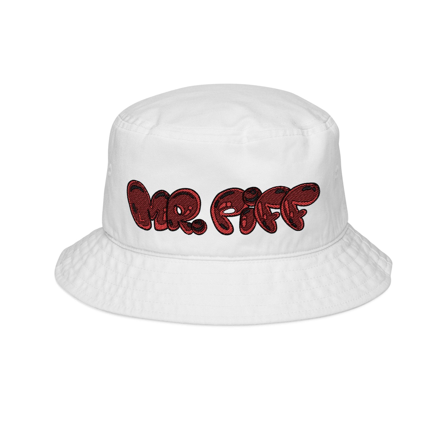 Red Logo Bucket Hat (Embroidery)