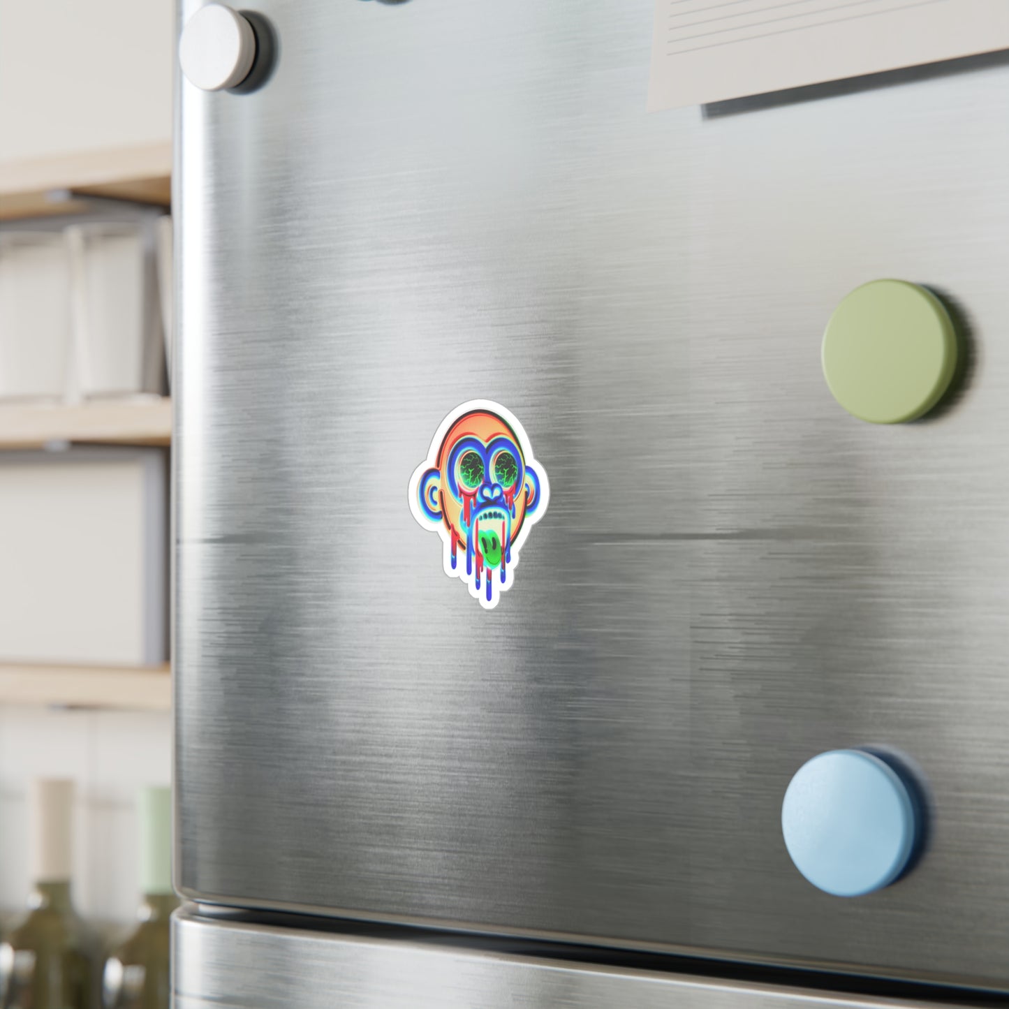 Baby Ape Orange/Yellow Sticker