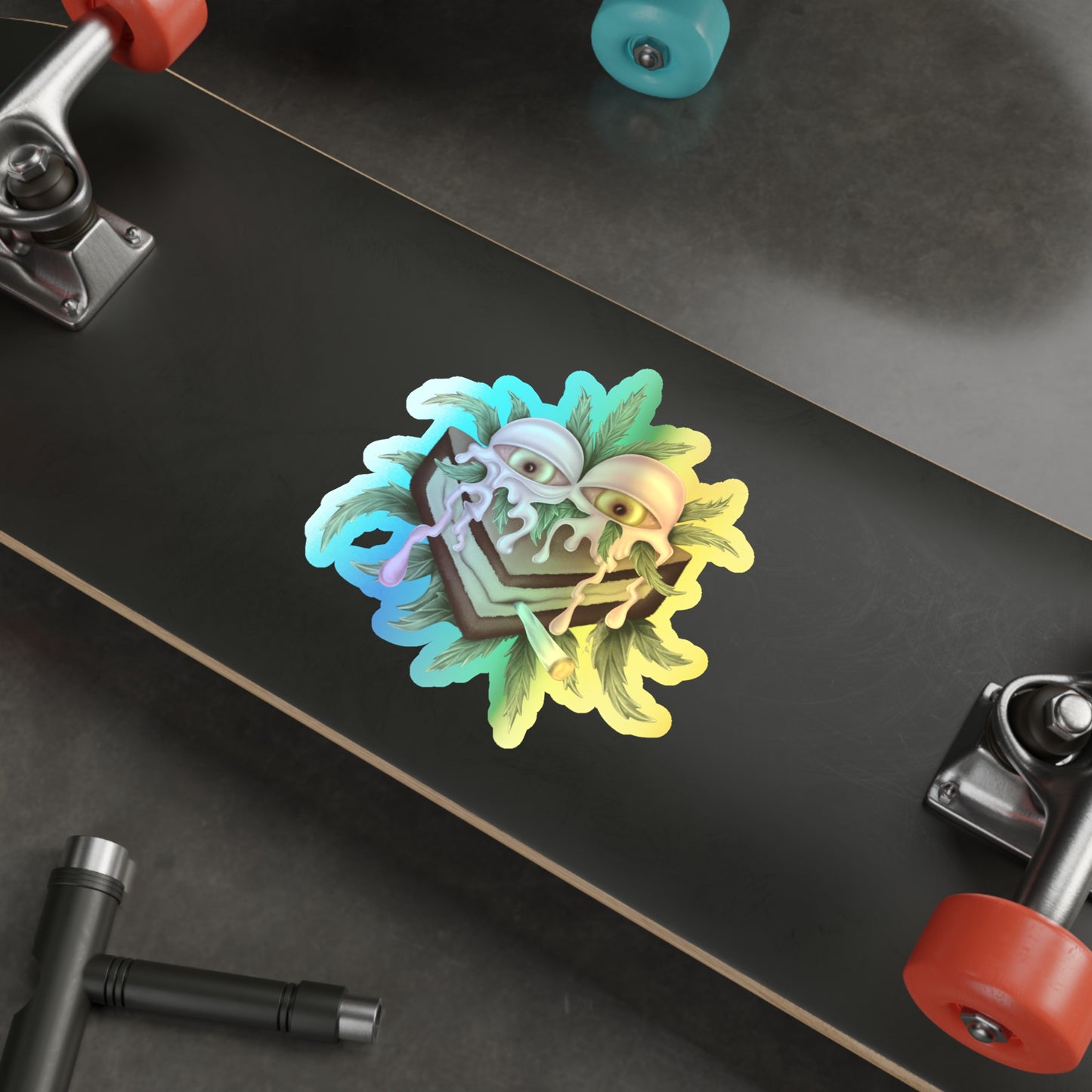 Strawberry I.C.C. Sticker Holographic