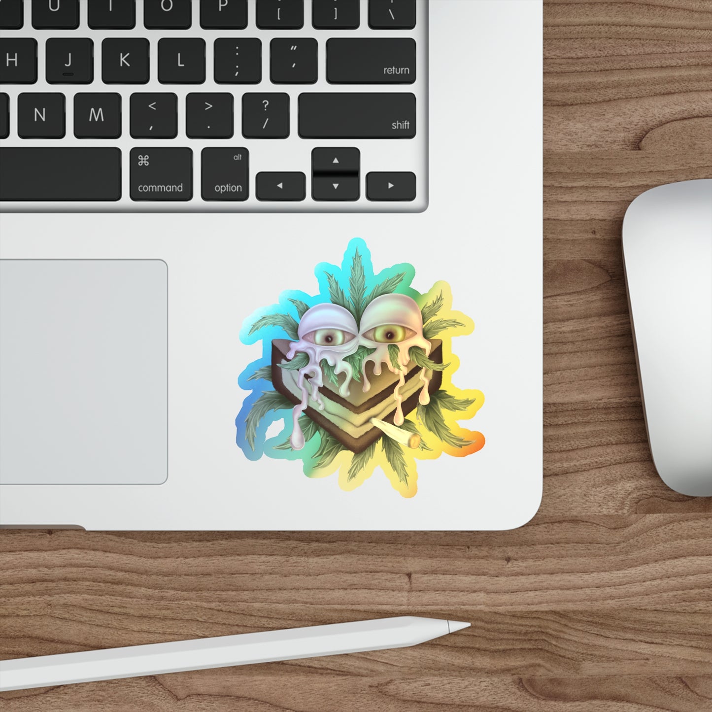 Strawberry I.C.C. Sticker Holographic