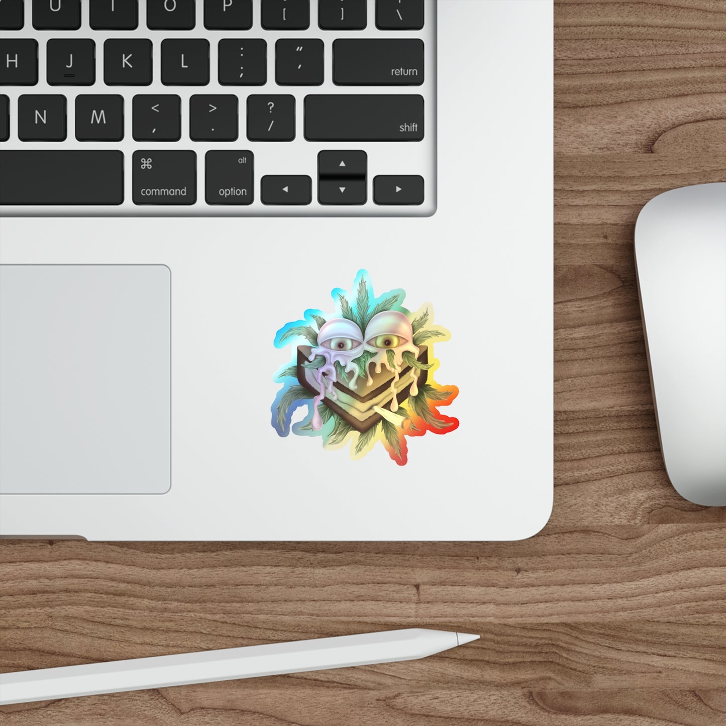 Strawberry I.C.C. Sticker Holographic