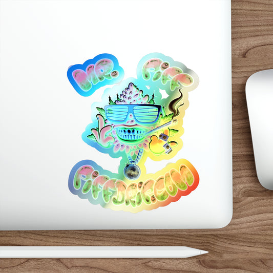 Holographic Big Herm Sticker