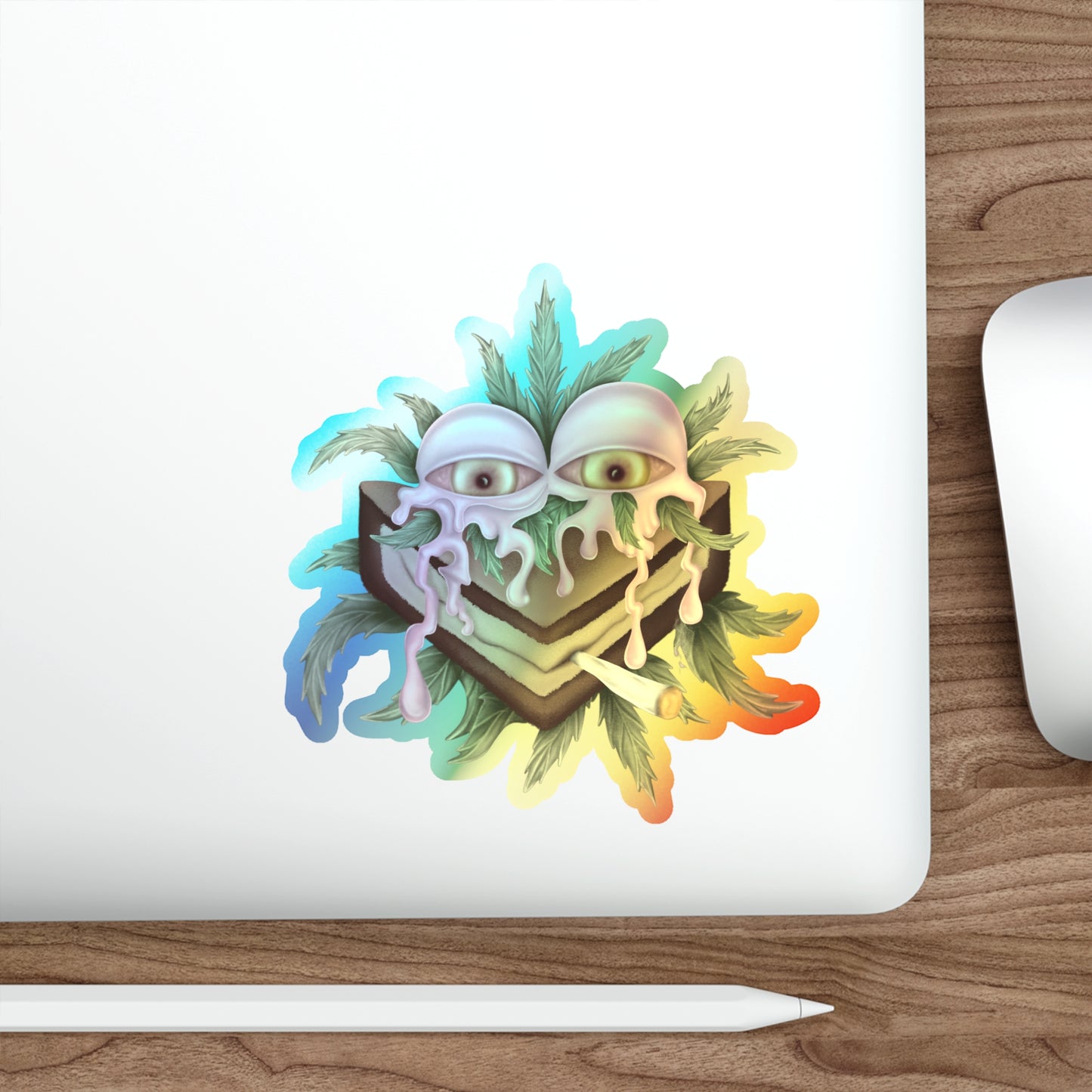 Strawberry I.C.C. Sticker Holographic
