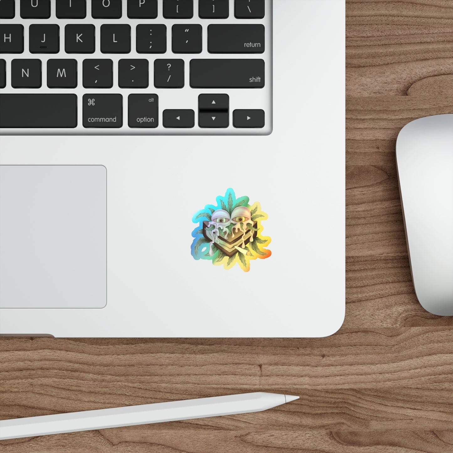Strawberry I.C.C. Sticker Holographic