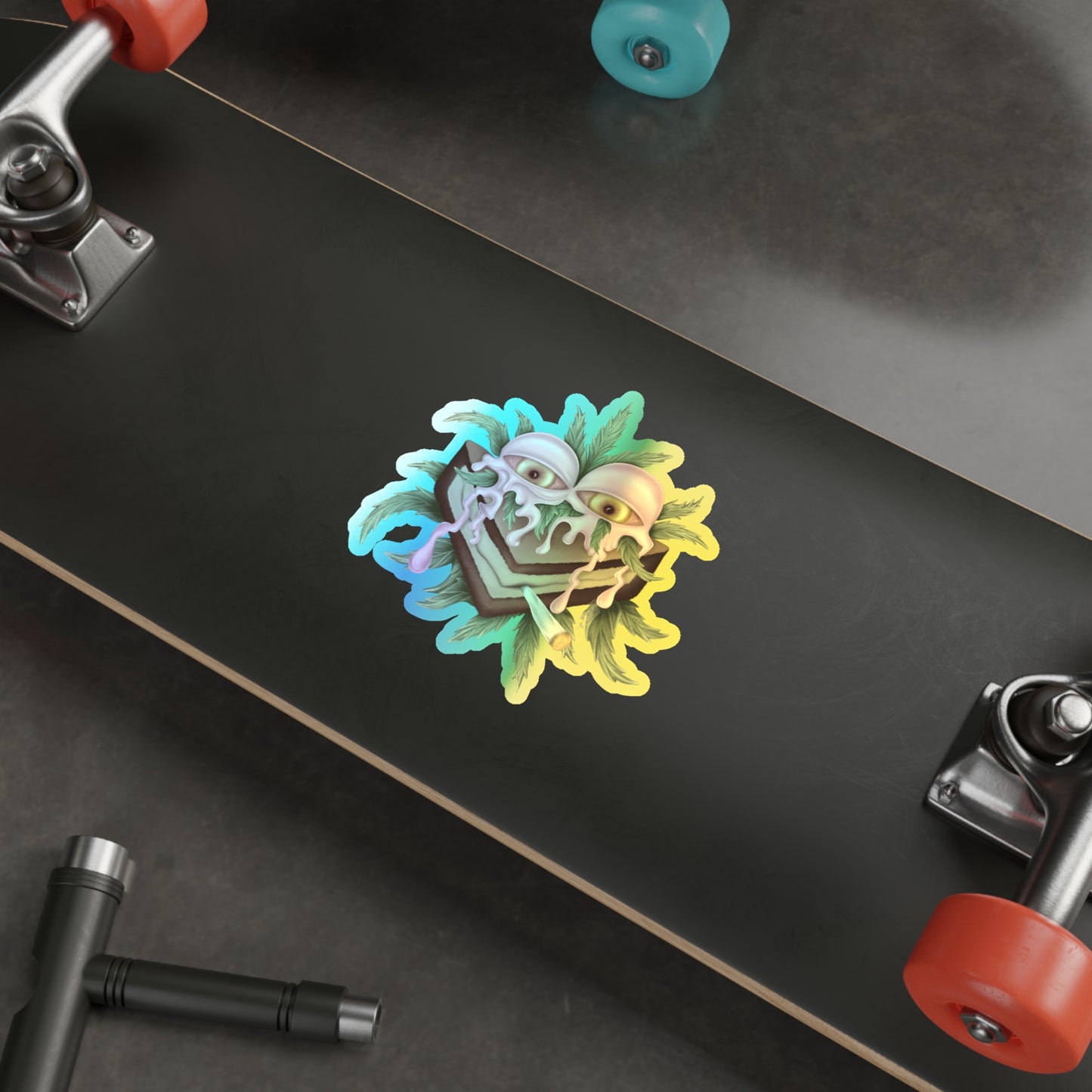 Strawberry I.C.C. Sticker Holographic