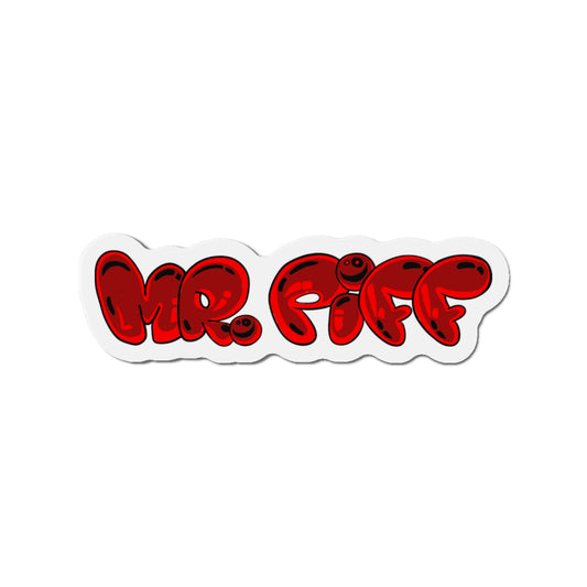 Red “Mr.Piff” Magnet