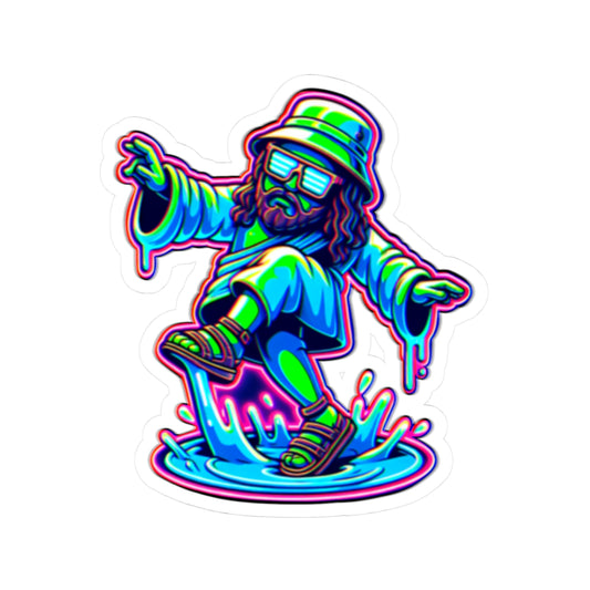 Drippy J Shuffle Step Sticker